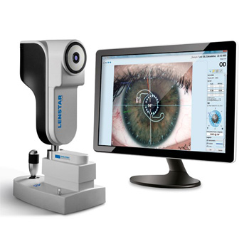 Equipo utilizado para la medición de la Longitud Axial.